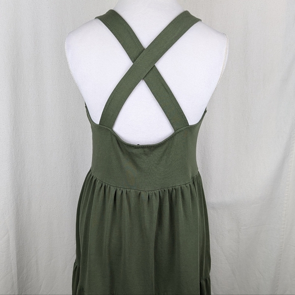 J Crew tiered midi dress - Picture 4 of 11